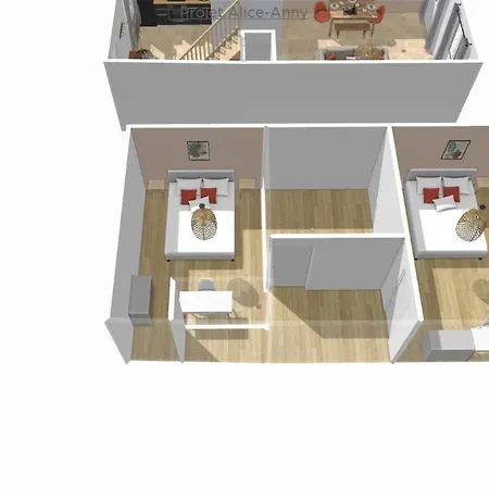 شقة Le Duplex Eden Wifi Parking Gratuit Toute La Rue سيدا